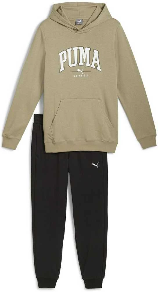 Puma Sportinis Kostiumas Vyrams Squad Hooded rusvai gelsvas Juodas 681901 67