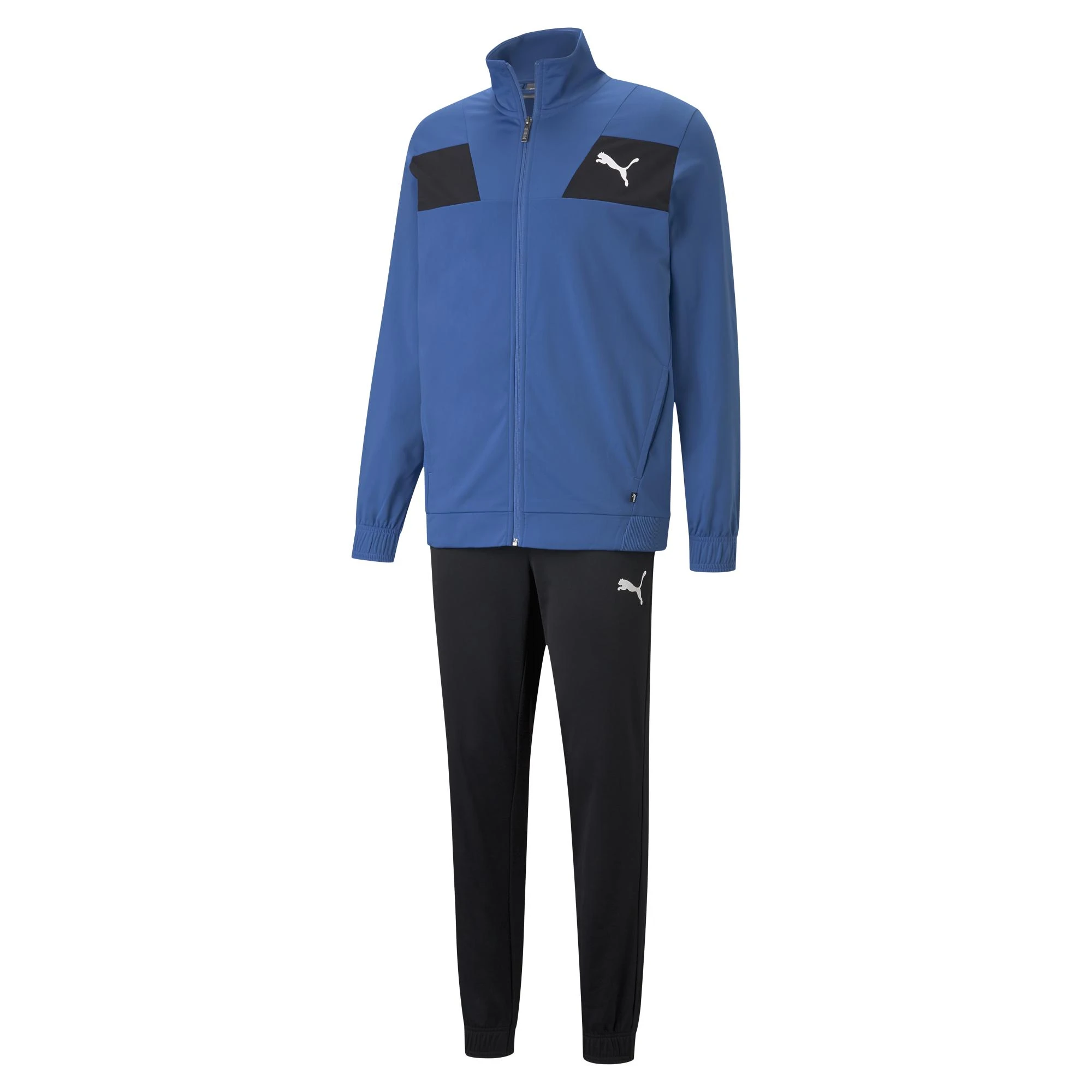 Puma Sportinis Kostiumas Vyrams Techstripe Tricot Juodas Mėlyna