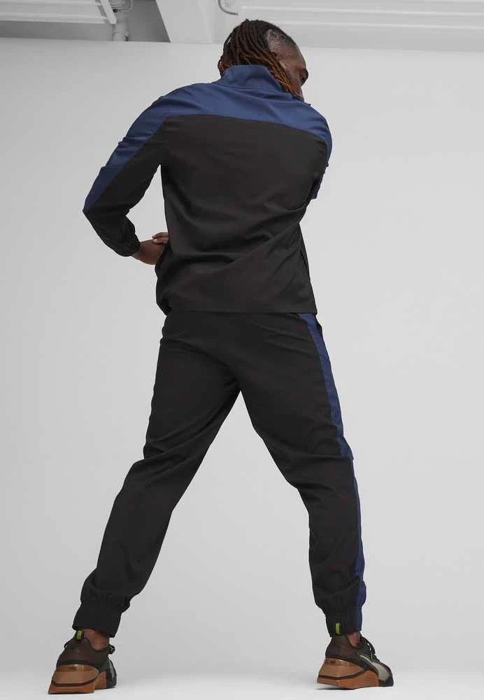 Puma Sportinis Kostiumas Vyrams Train Favorite Tracksuit Juodas Navy 521043 51