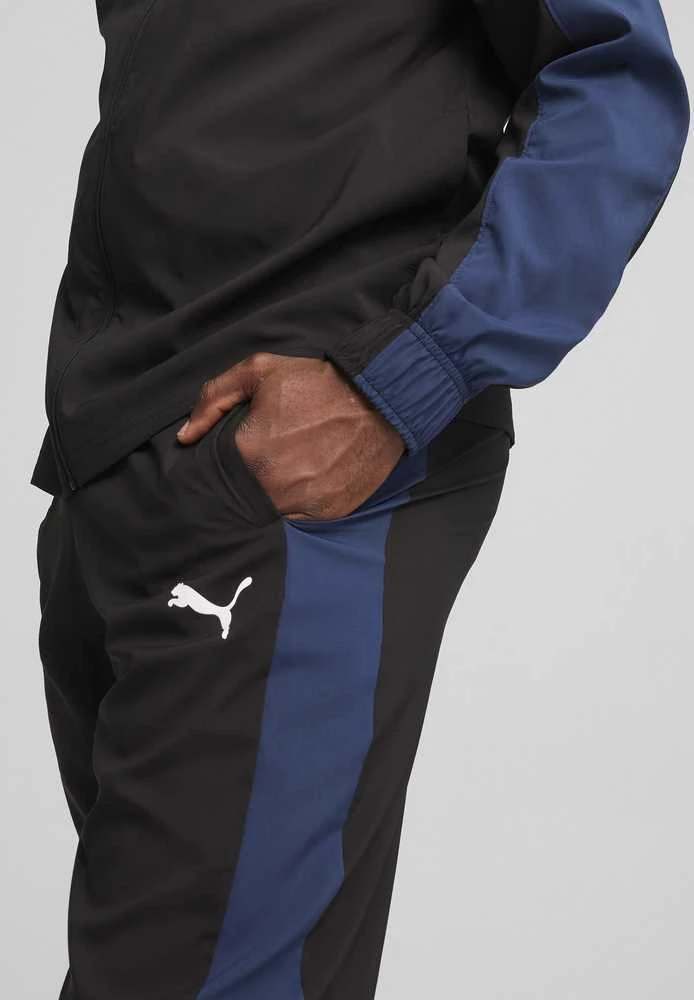 Puma Sportinis Kostiumas Vyrams Train Favorite Tracksuit Juodas Navy 521043 51