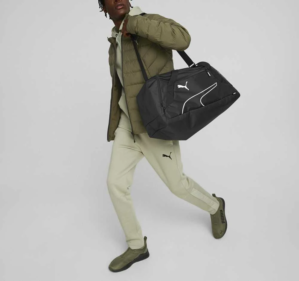 Puma Sportinis Krepšys Fundamentals Sports Bag M Juodas 079237 01