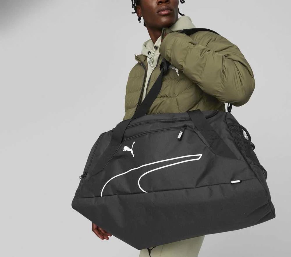 Puma Sportinis Krepšys Fundamentals Sports Bag M Juodas 079237 01