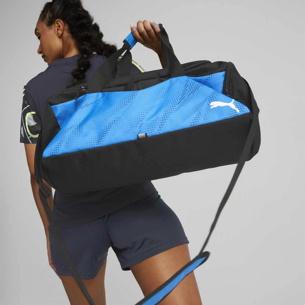Puma Sportinis Krepšys IndividualRise Small Juodas Mėlyna 079323 02