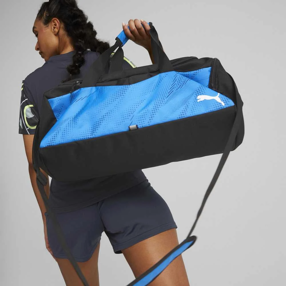 Puma Sportinis Krepšys IndividualRise Small Juodas Mėlyna 079323 02