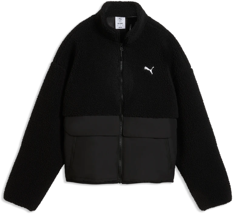 Puma Striukė Moterims Re:Fibre Sherpa Jacket Juodas 694567 01