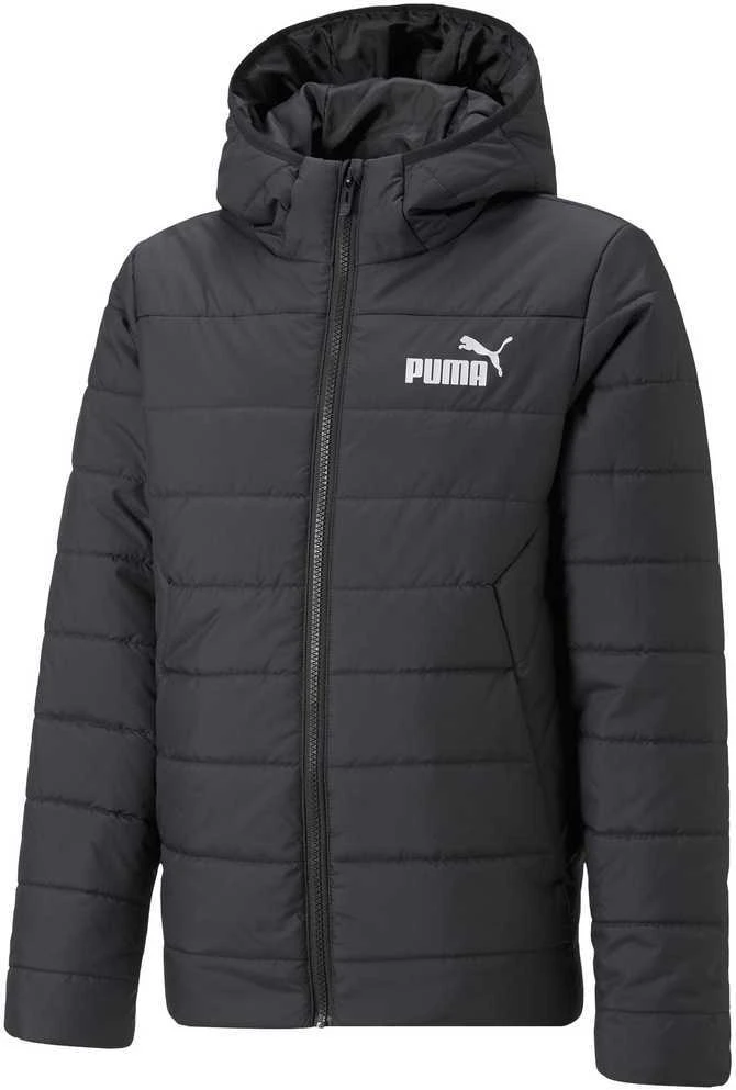Puma Striukė Paaugliams Ess Hooded Padded Juodas 670559 01