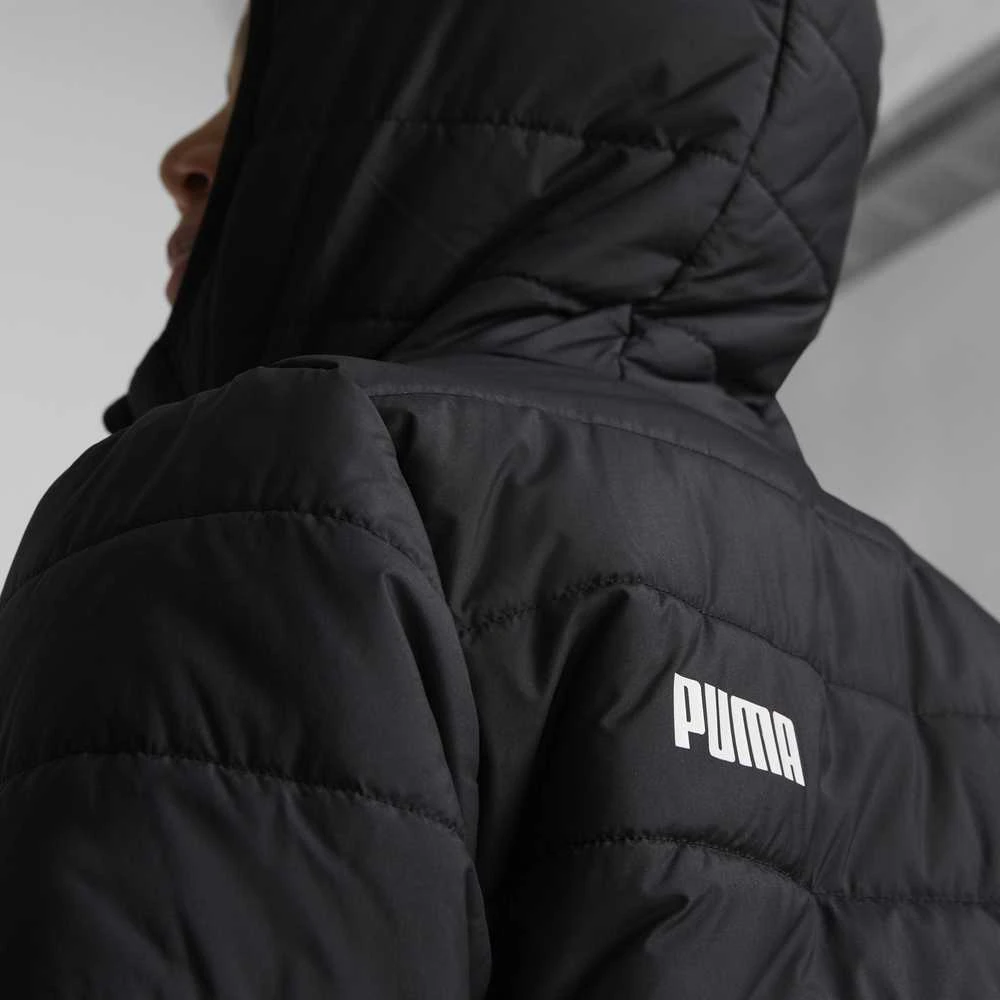 Puma Striukė Paaugliams Ess Hooded Padded Juodas 670559 01