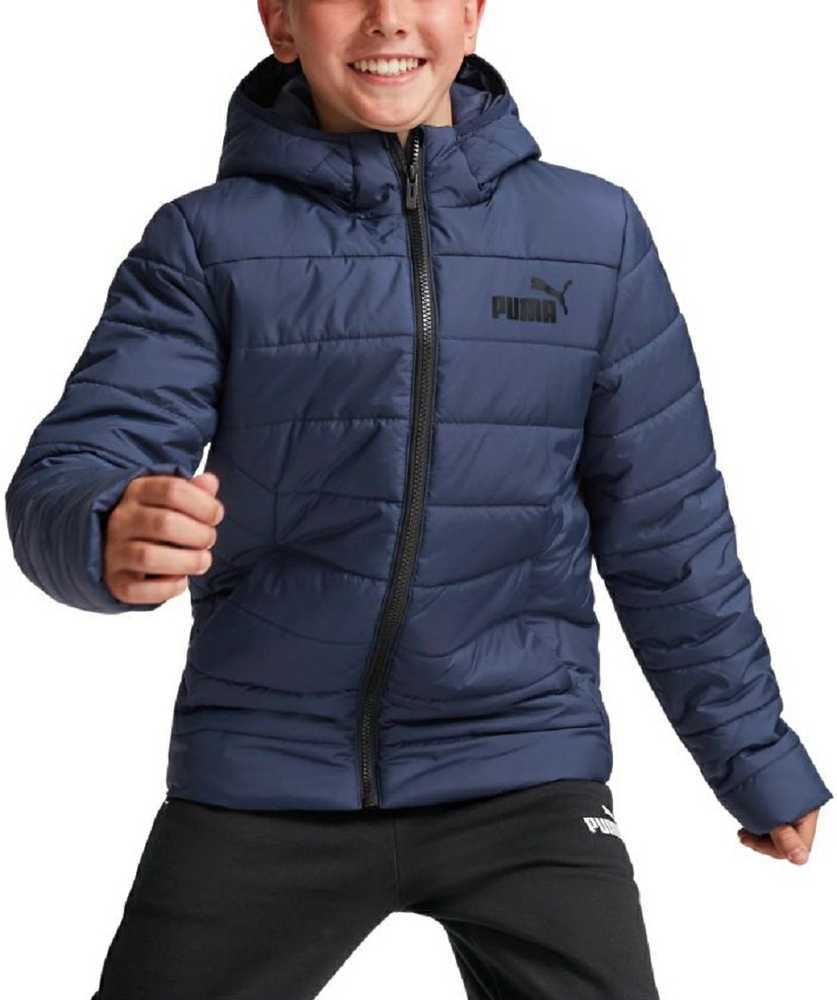 Puma Striukė Paaugliams Ess Hooded Padded Navy 670559 06