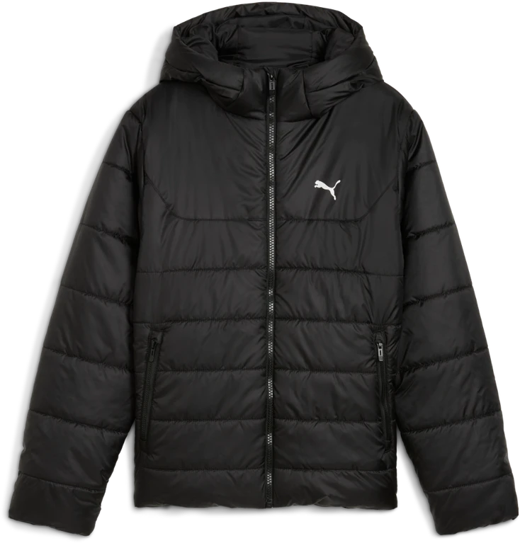 Puma Striukė Paaugliams Ess Hooded Padded Juodas 685226 01
