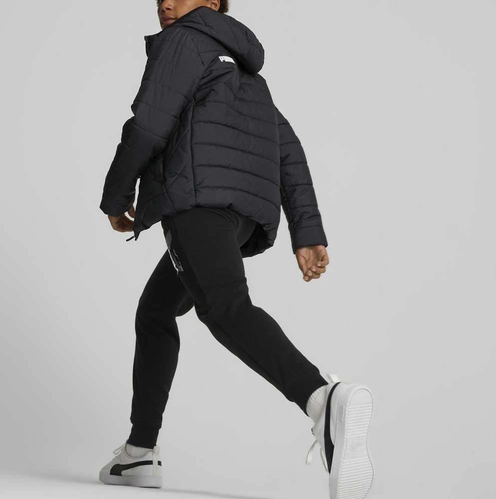 Puma Striukė Paaugliams Ess Hooded Padded Juodas 670559 01