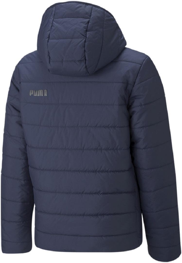 Puma Striukė Paaugliams Ess Hooded Padded Navy 670559 06
