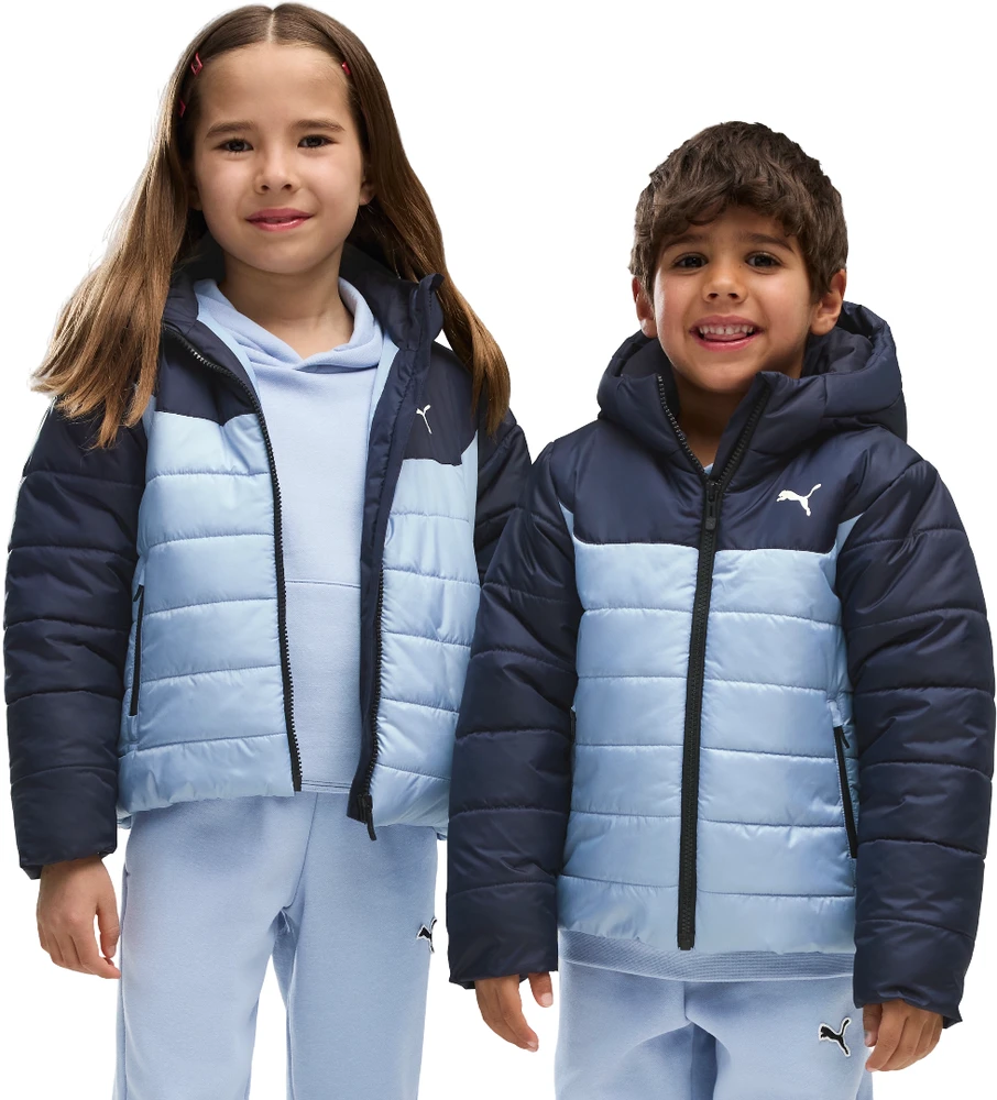 Puma Striukė Vaikams Ess Hooded Padded Mėlyna 694744 38