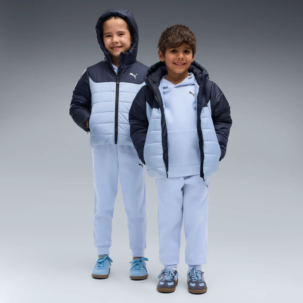 Puma Striukė Vaikams Ess Hooded Padded Mėlyna 694744 38