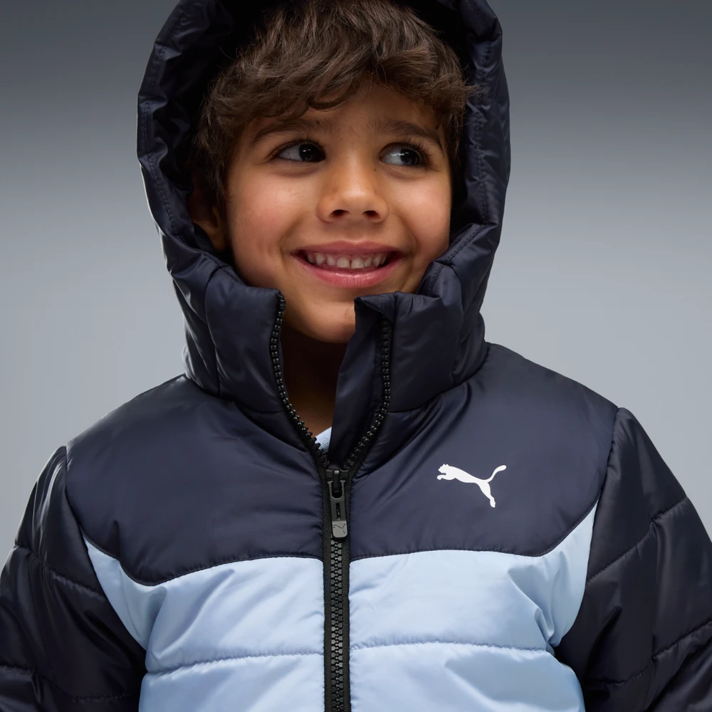Puma Striukė Vaikams Ess Hooded Padded Mėlyna 694744 38