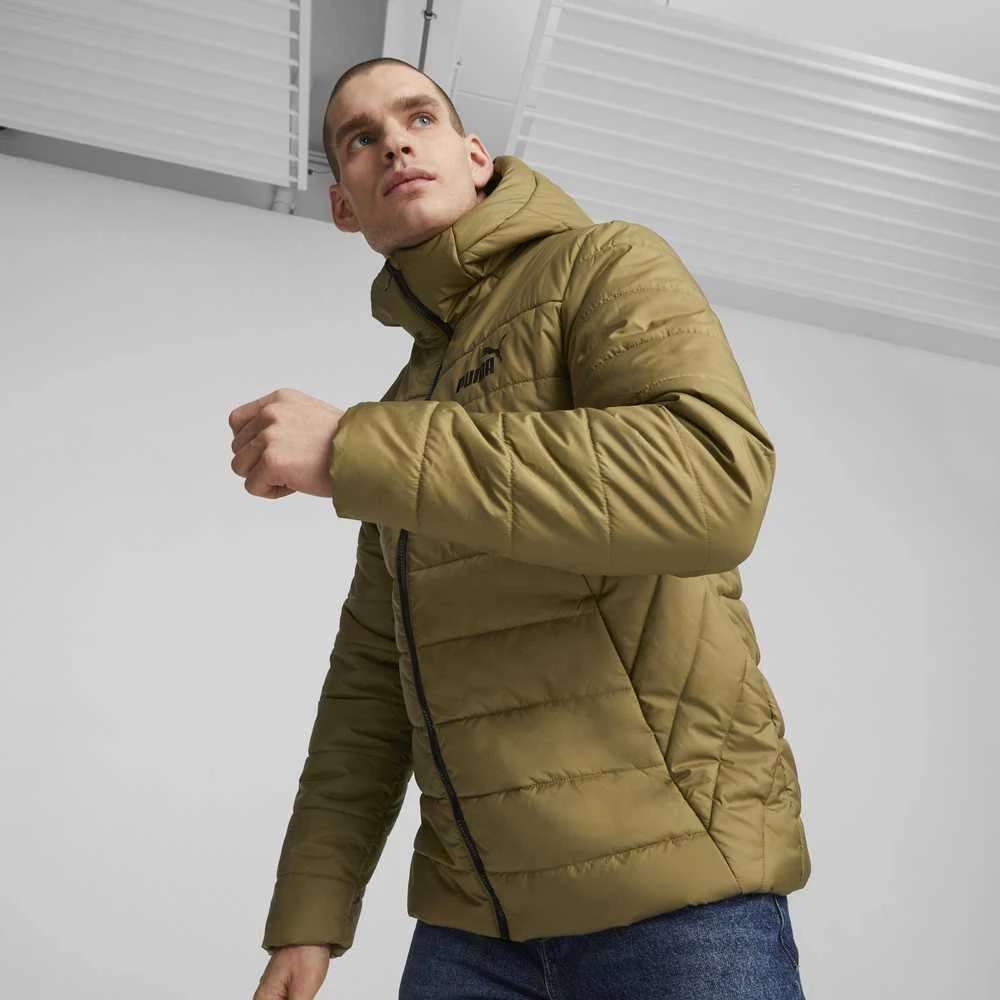 Puma Striukė Vyrams Ess Hooded Padded Jacket Brown 848938 93