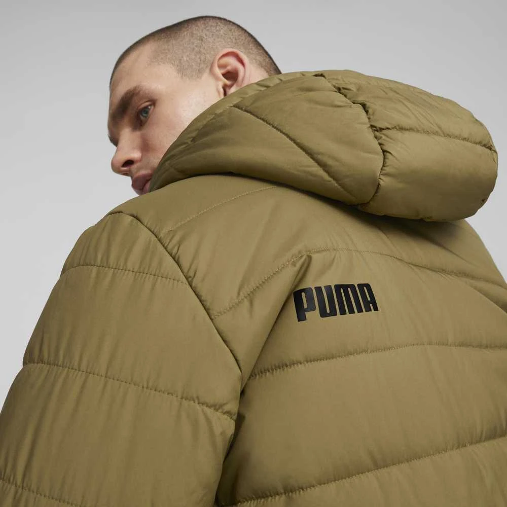 Puma Striukė Vyrams Ess Hooded Padded Jacket Brown 848938 93