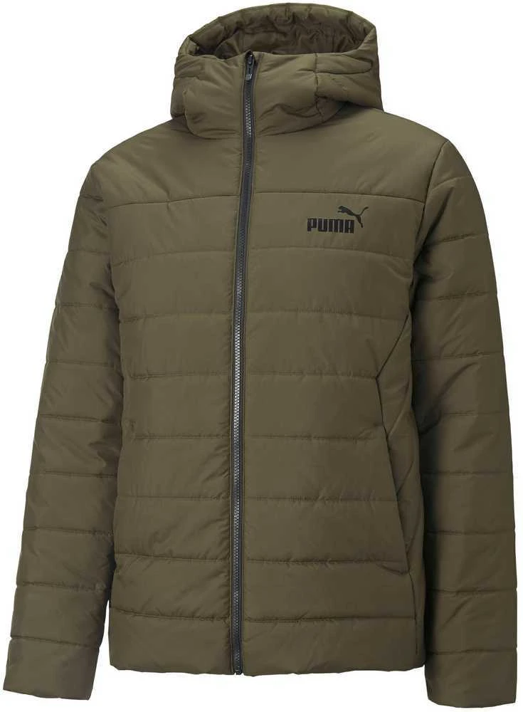 Puma Striukė Vyrams Ess Hooded Padded Jacket Khaki 848938 62