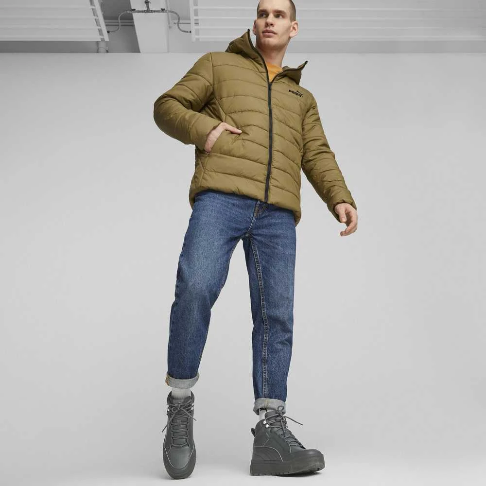 Puma Striukė Vyrams Ess Hooded Padded Jacket Brown 848938 93