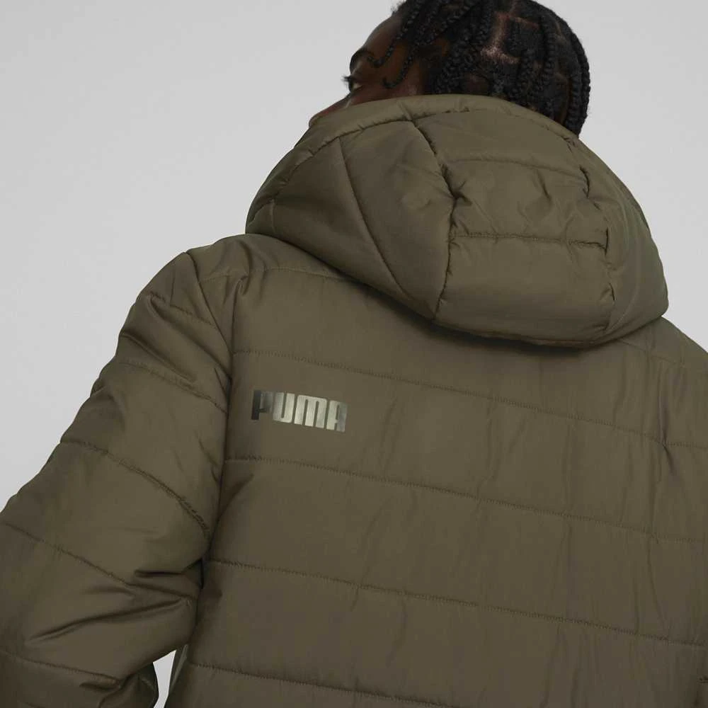 Puma Striukė Vyrams Ess Hooded Padded Jacket Khaki 848938 62