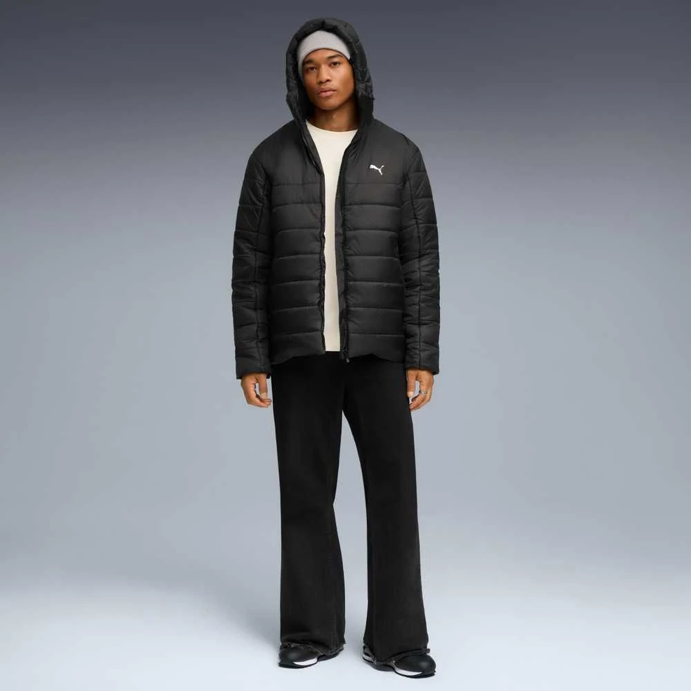 Puma Striukė Vyrams Ess Hooded Padded Juodas 685211 01