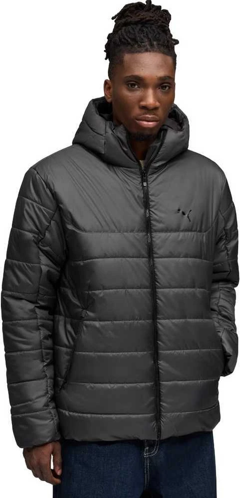 Puma Striukė Vyrams Ess Hooded Padded Pilkas 685211 44