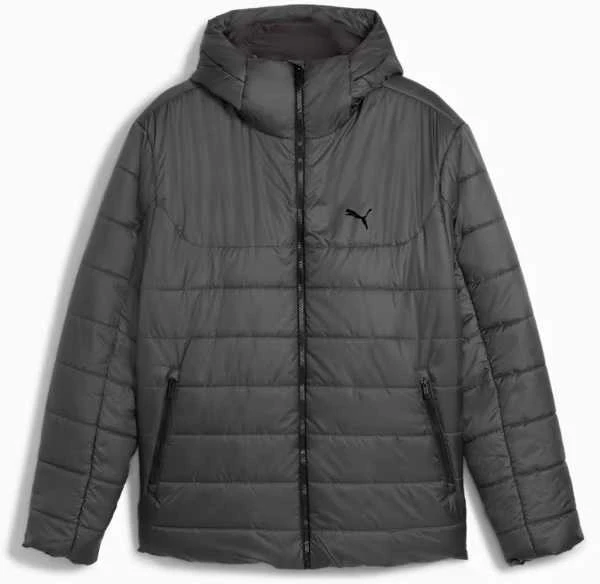 Puma Striukė Vyrams Ess Hooded Padded Pilkas 685211 44