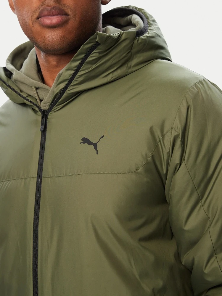 Puma Striukė Vyrams Ess Light Padded Žalias 688296 86