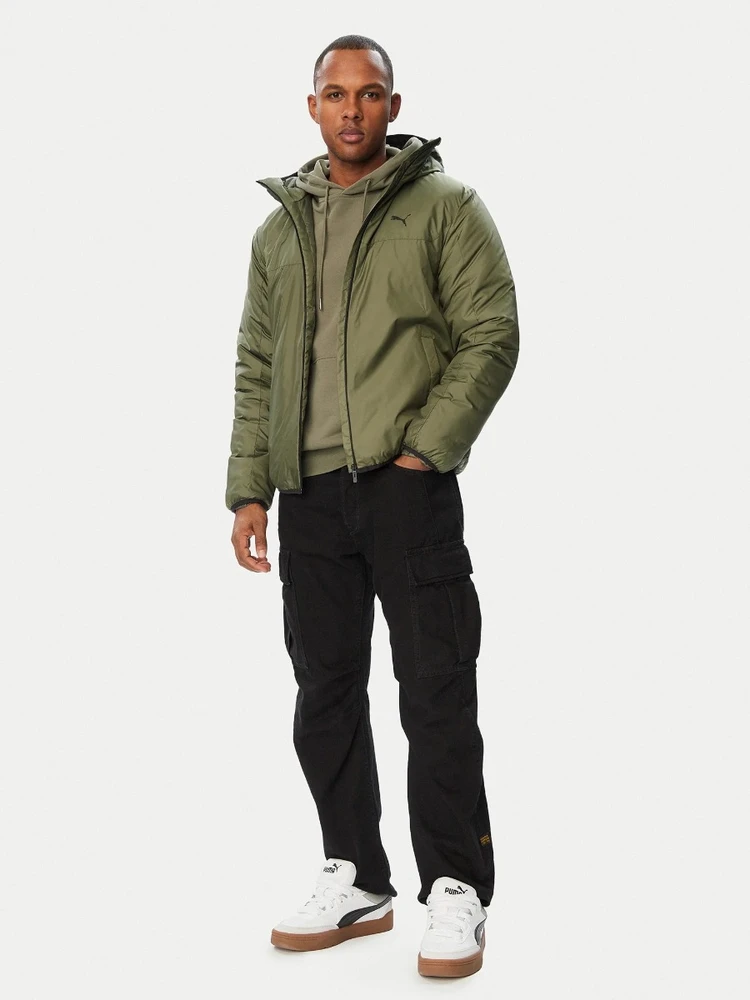Puma Striukė Vyrams Ess Light Padded Žalias 688296 86