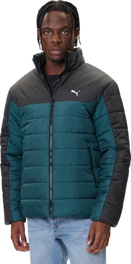Puma Striukė Vyrams Ess Padded Jacket Juodas Žalias 685210 75
