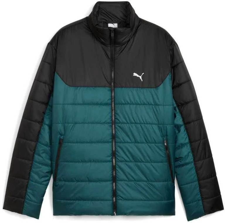 Puma Striukė Vyrams Ess Padded Jacket Juodas Žalias 685210 75