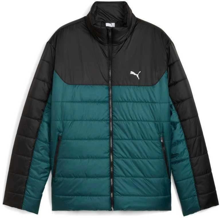Puma Striukė Vyrams Ess Padded Jacket Juodas Žalias 685210 75