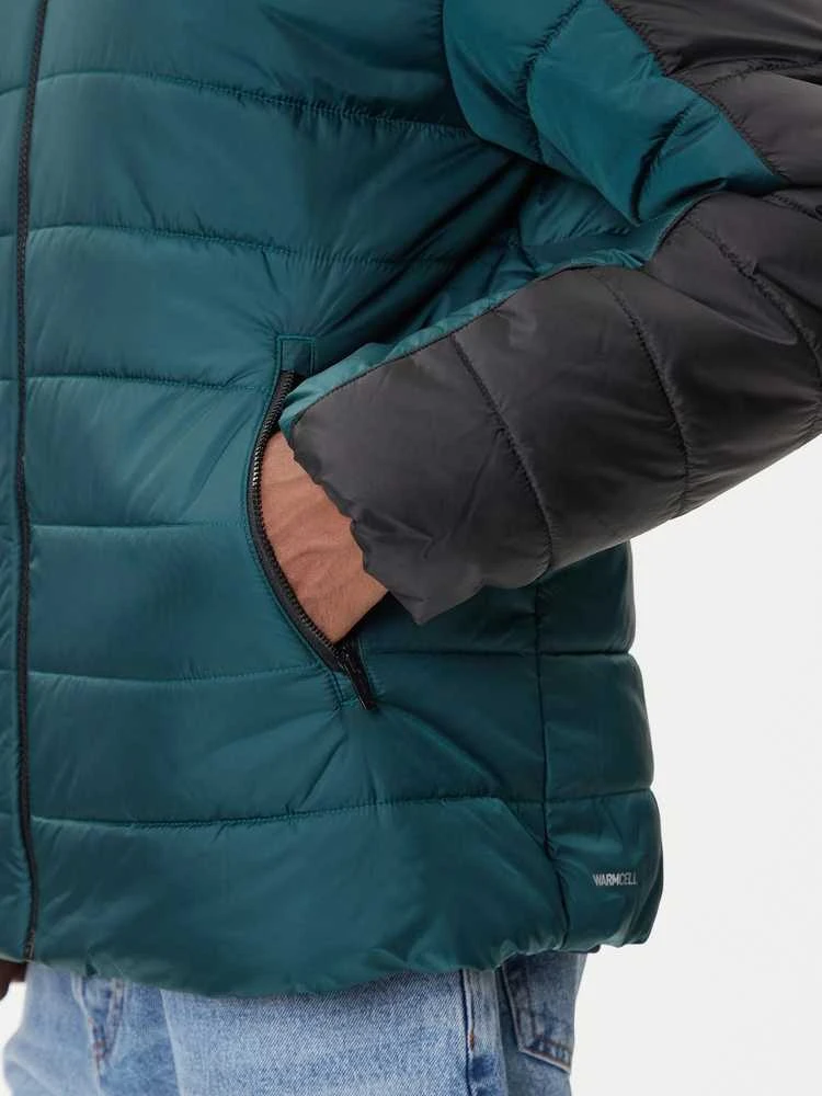 Puma Striukė Vyrams Ess Padded Jacket Juodas Žalias 685210 75