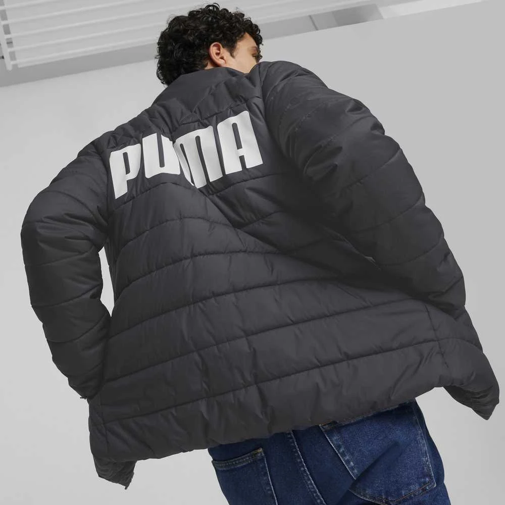 Puma Striukė Vyrams Ess+ Padded Jacket Juodas 849349 01