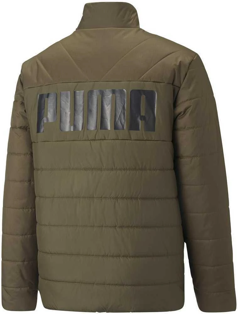 Puma Striukė Vyrams Ess+ Padded Jacket Khaki 849349 62