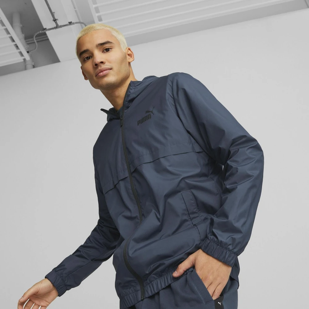 Puma Striukė Vyrams Ess Solid Windbre Mėlyna 847484 16