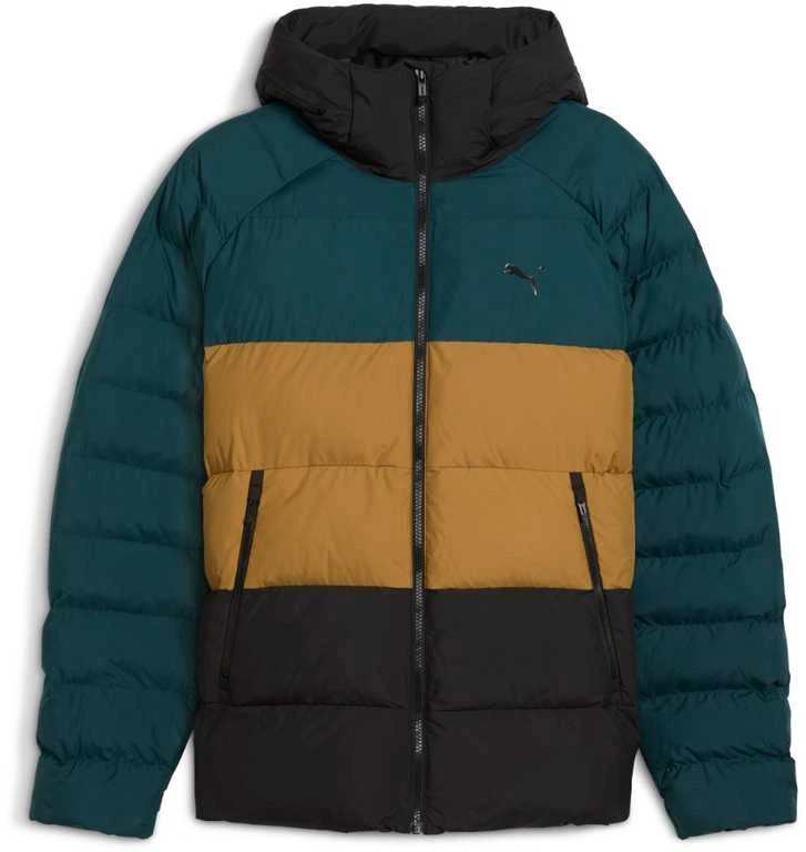 Puma Striukė Vyrams Mono Hooded Jacket Žalias Geltona Brown 688367 75