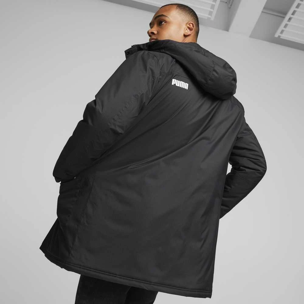 Puma Striukė Vyrams Padded Hooded Parka Juodas 849318 01