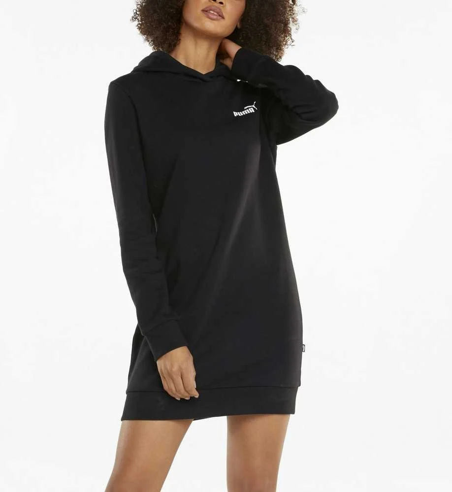 Puma Suknelė Moterims Ess Hooded Dress Juodas 589129 01