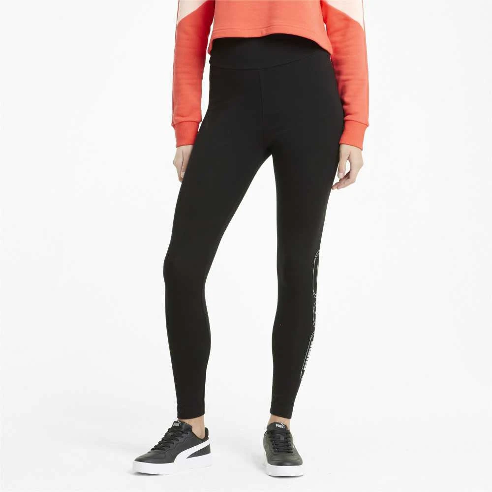 Puma Tamprės Moterims Rebel High Waist Juodas 585836 01