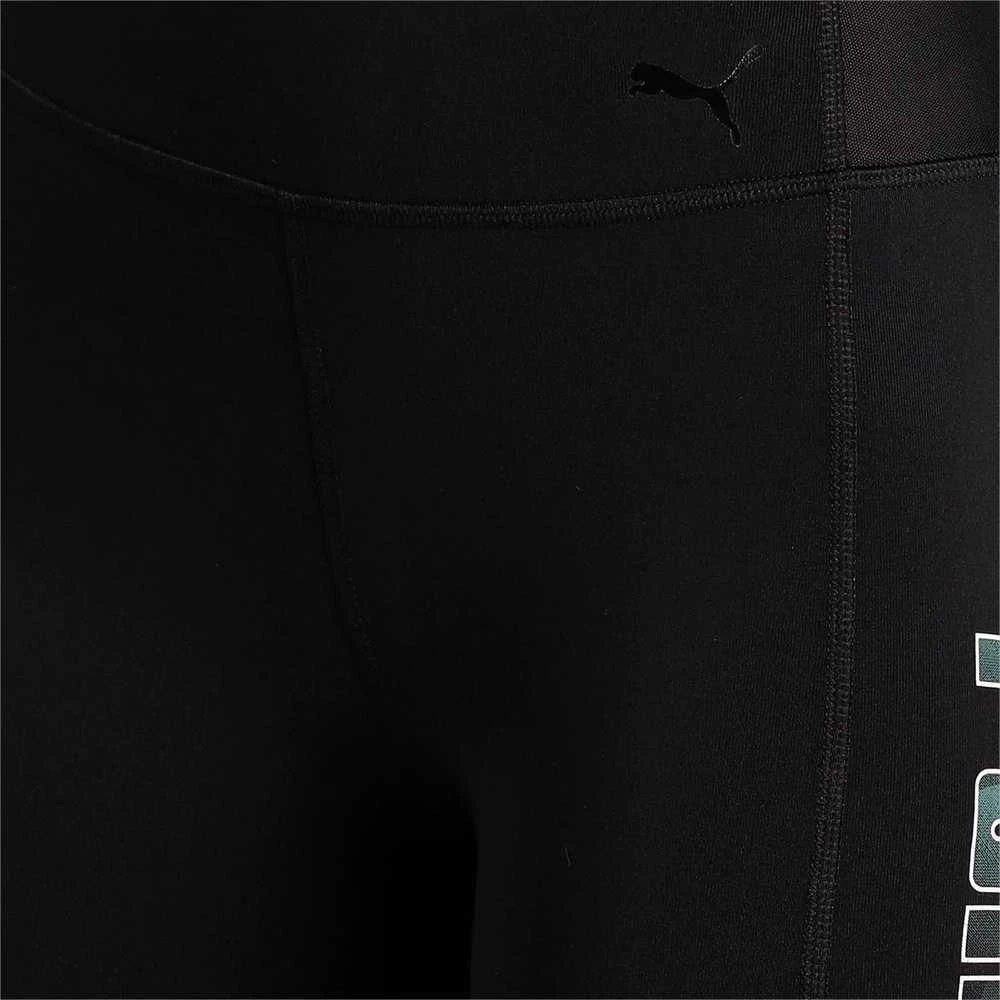 Puma Tamprės Moterims Train Logo Block High Waist Juodas 520290 83