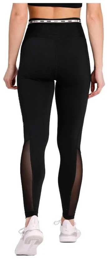 Puma Tamprės Moterims Train Logo Block High Waist Juodas 520290 83