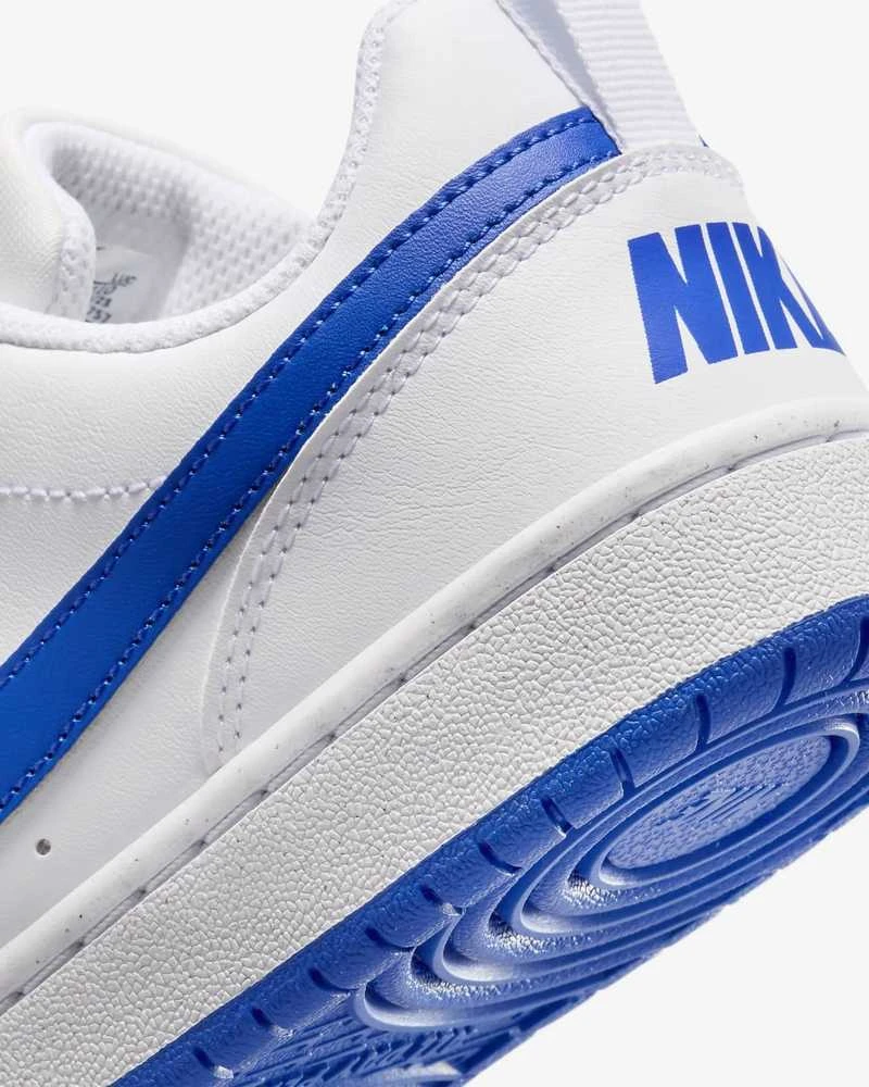 Nike Avalynė Paaugliams Court Borough Low Baltas Mėlyna DV5456 110