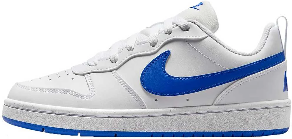 Nike Avalynė Paaugliams Court Borough Low Baltas Mėlyna DV5456 110