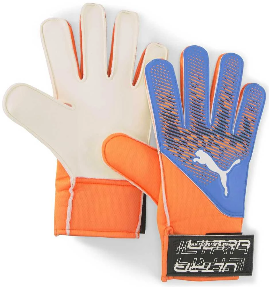 Puma Vartininko Pirštinės Puma Ultra Grip Oranžinis Mėlyna 041817 05