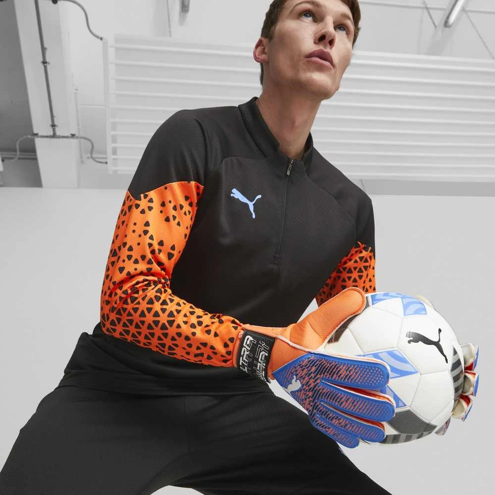 Puma Vartininko Pirštinės Puma Ultra Grip Oranžinis Mėlyna 041817 05