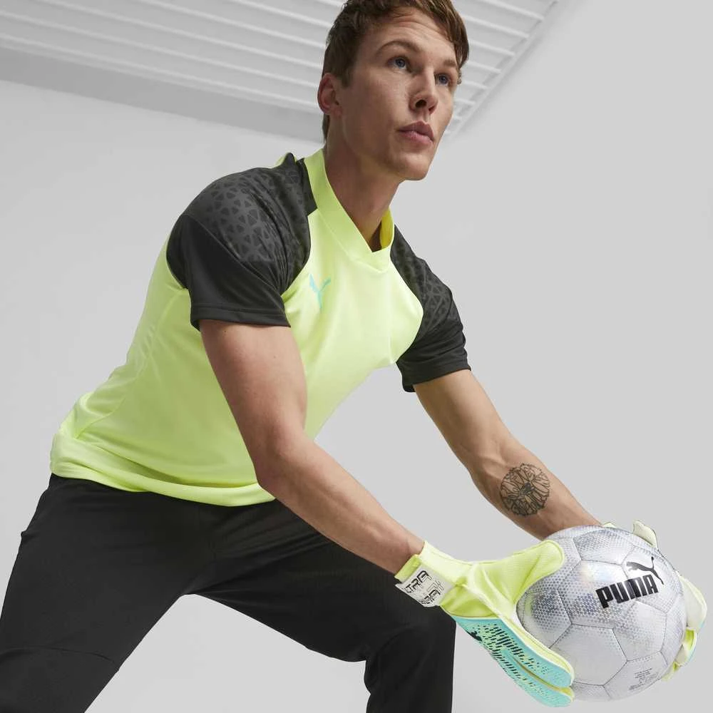 Puma Vartininko Pirštinės Puma Ultra Grip Geltona Žalias 041817 06