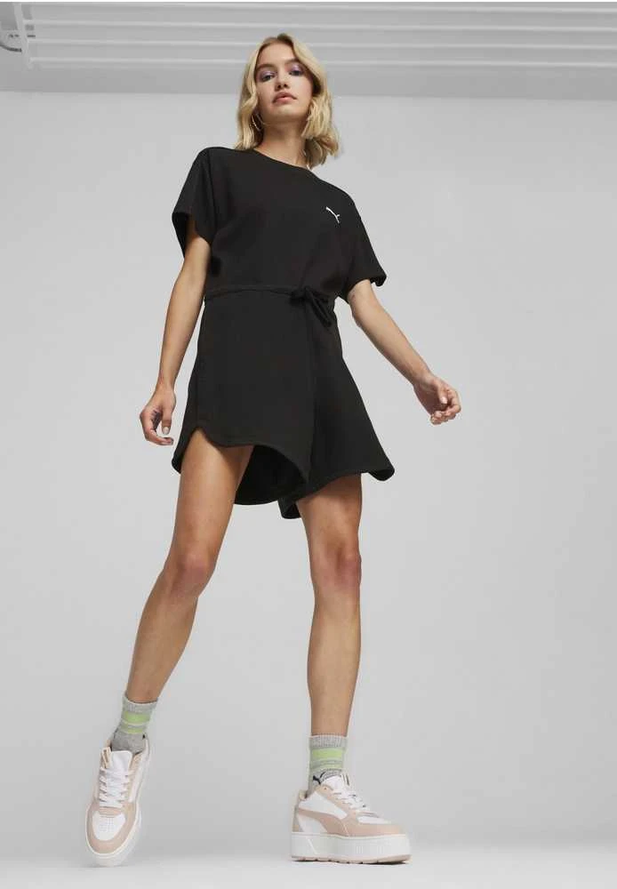 Puma Vientisas Sportinis Kostiumėlis Moterims Her Short Jumpsuit Juodas 677891 01