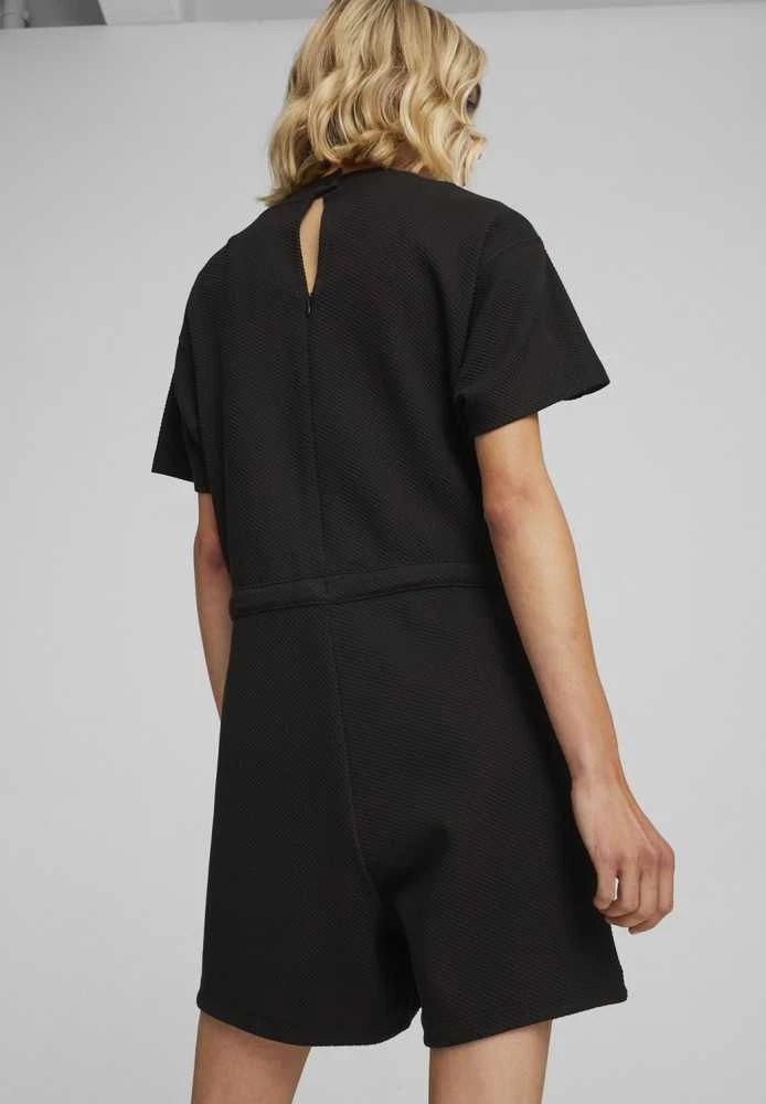 Puma Vientisas Sportinis Kostiumėlis Moterims Her Short Jumpsuit Juodas 677891 01