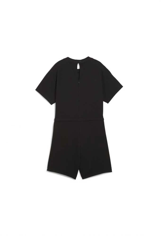 Puma Vientisas Sportinis Kostiumėlis Moterims Her Short Jumpsuit Juodas 677891 01