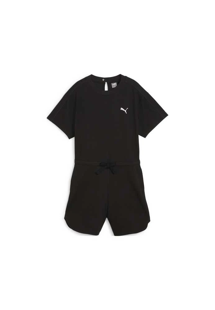 Puma Vientisas Sportinis Kostiumėlis Moterims Her Short Jumpsuit Juodas 677891 01